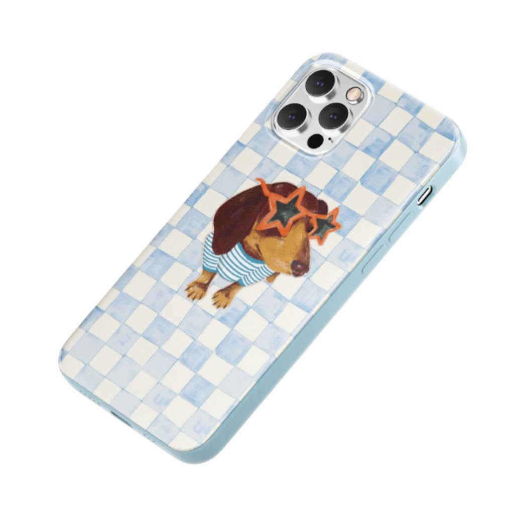 Style Dog Desenli İçi Kadifeli Telefon Kılıfı N87