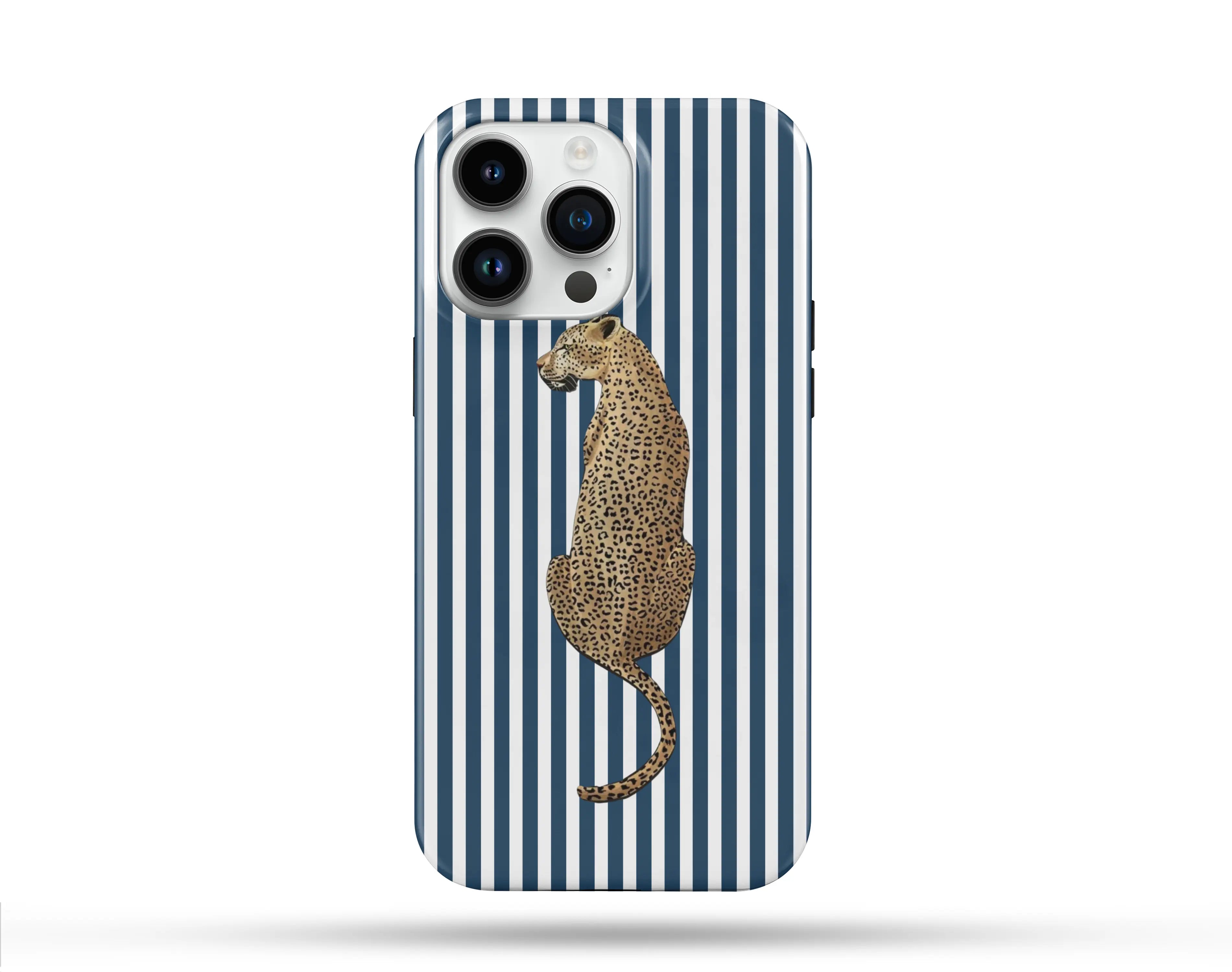 Çita Leopar Desenli İçi Kadifeli Telefon Kılıfı N149