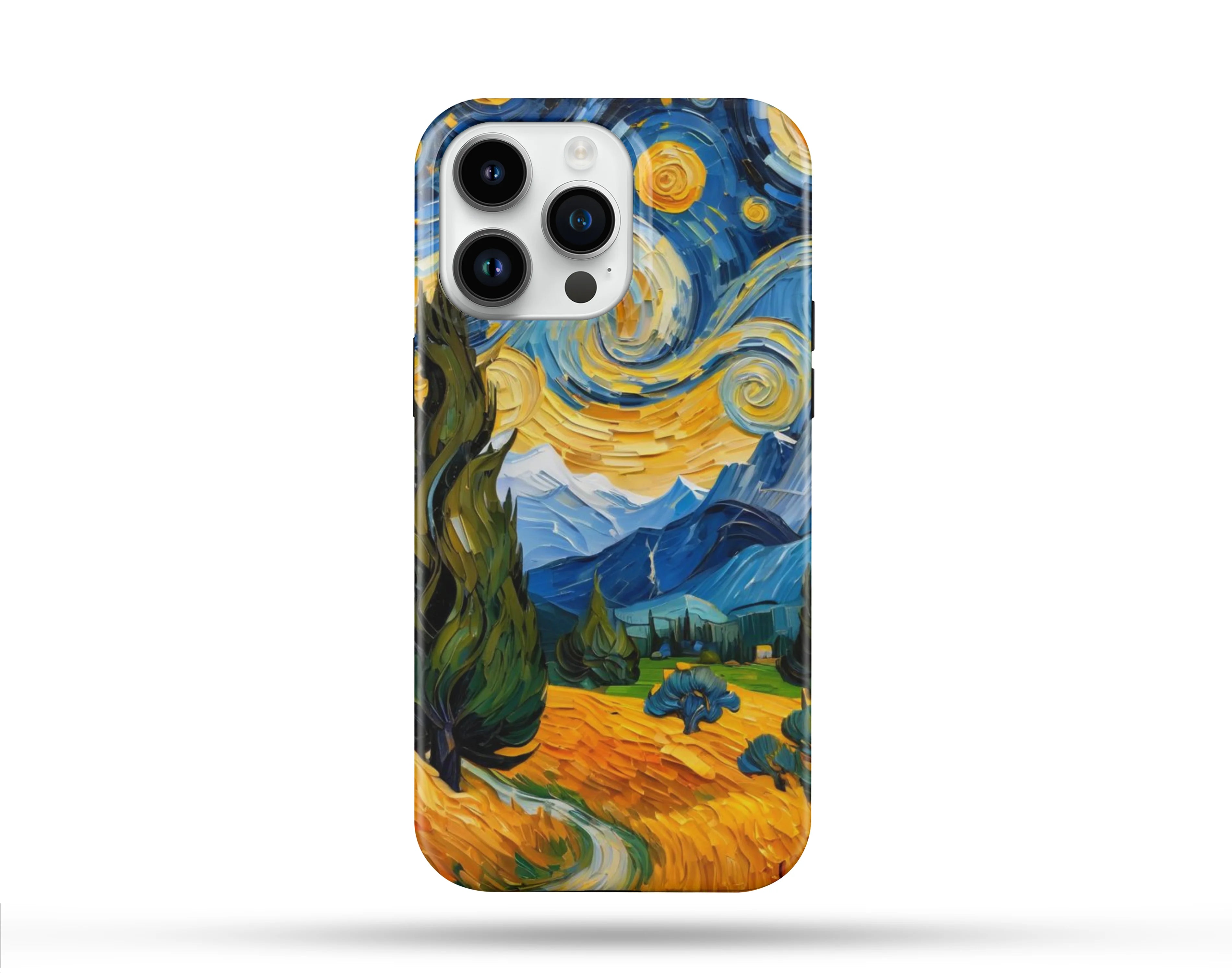 Van Night Meteor Desenli İçi Kadifeli Telefon Kılıfı N107