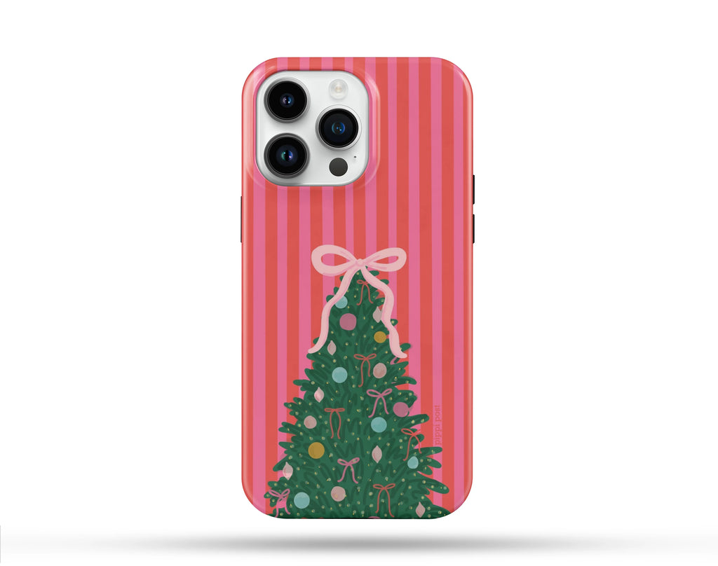 Christmas Desenli İçi Kadifeli Telefon Kılıfı N56