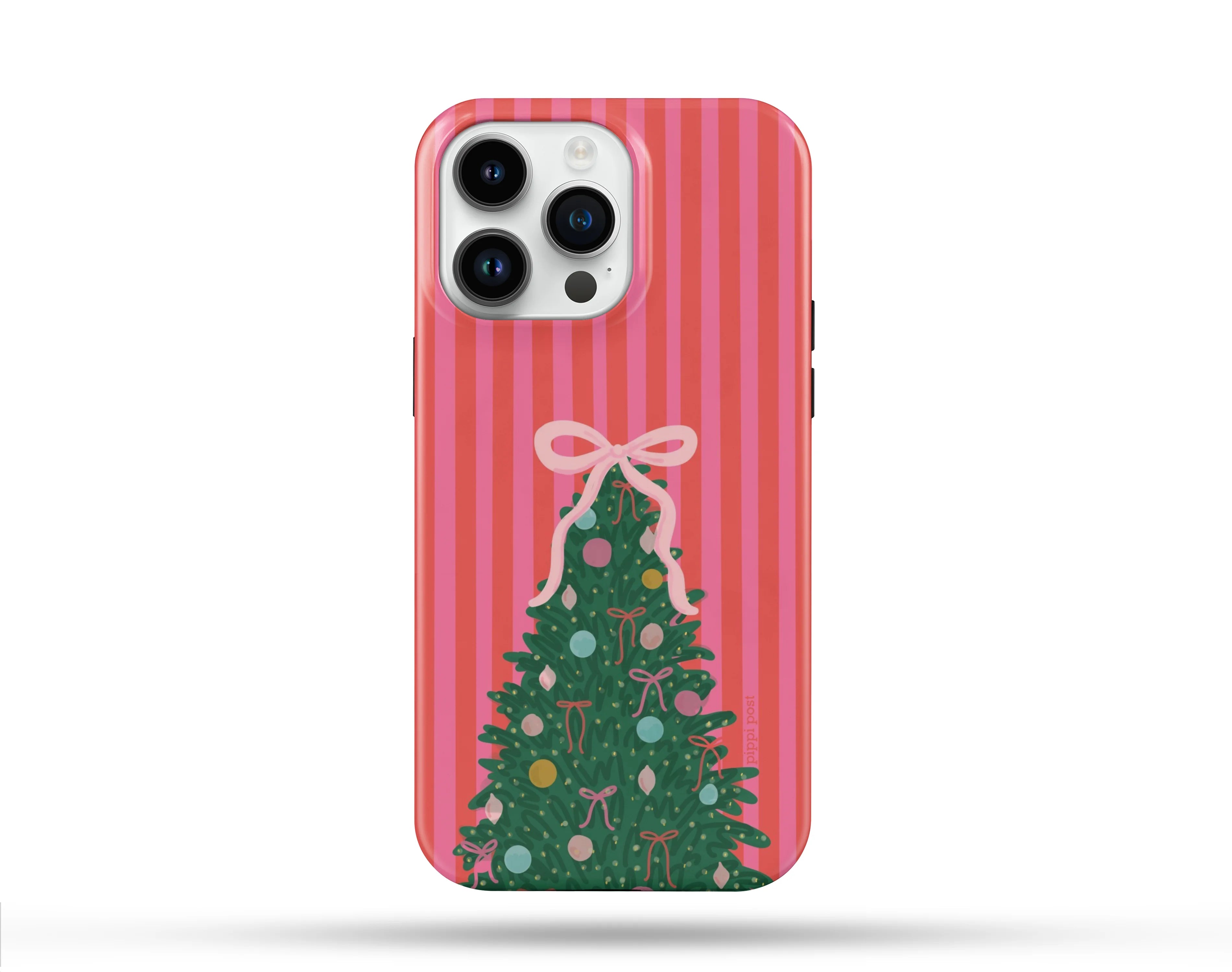 Christmas Desenli İçi Kadifeli Telefon Kılıfı N56