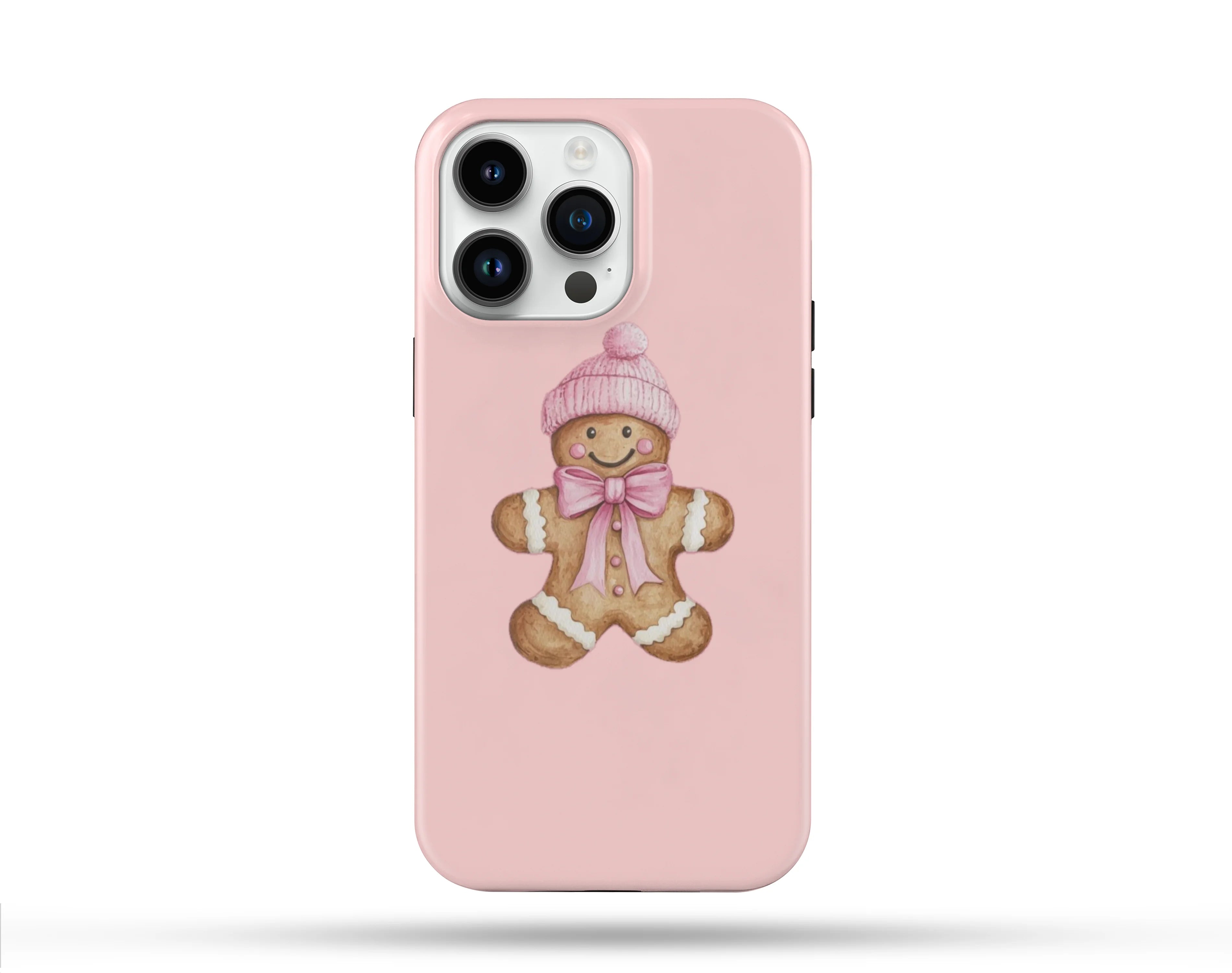 Cookie Desenli İçi Kadifeli Telefon Kılıfı N58