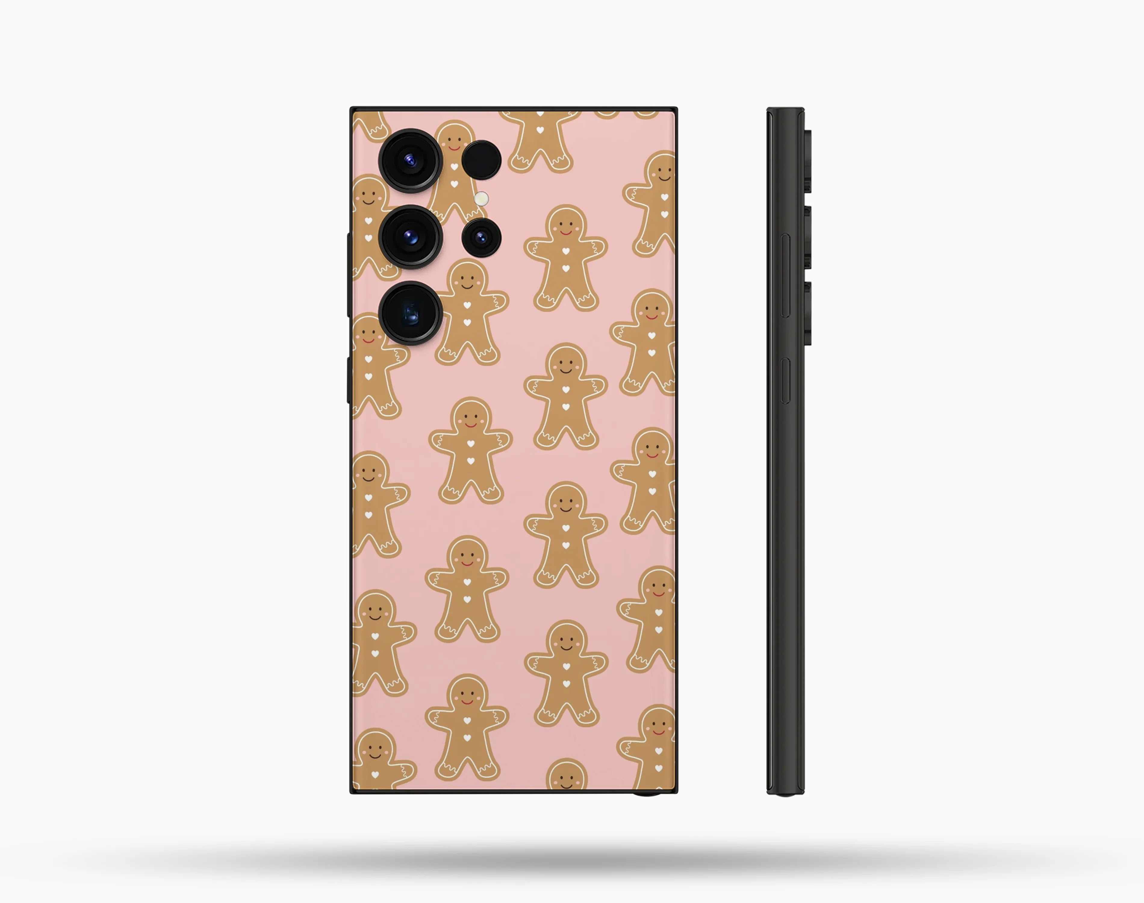 Cookie Desenli İçi Kadifeli Telefon Kılıfı N67