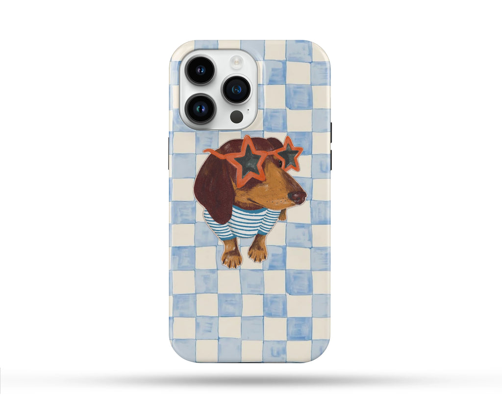 Style Dog Desenli İçi Kadifeli Telefon Kılıfı N87