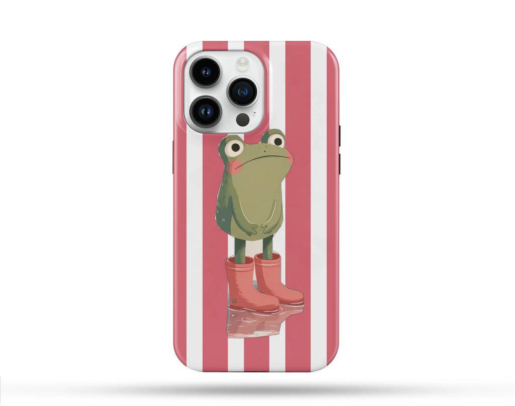 Frog Desenli İçi Kadifeli Telefon Kılıfı N90